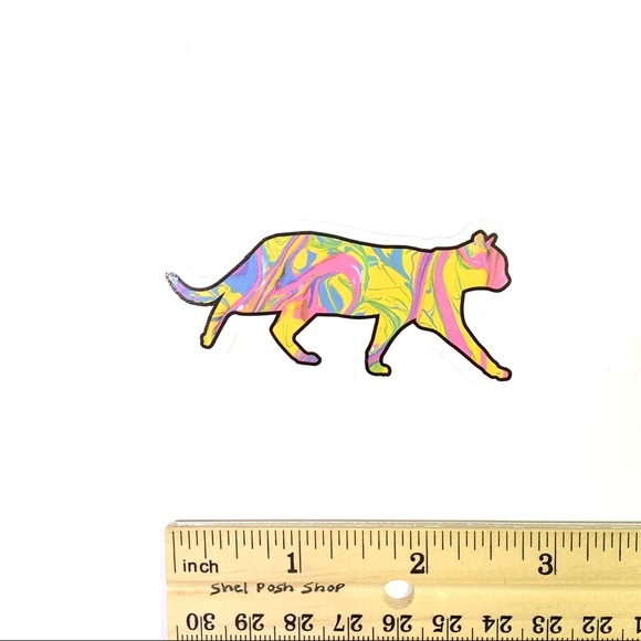 Cat Vinyl Sticker - Picture 2 of 2